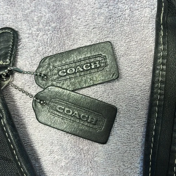 Coach Black Backpack Sleek Minimalist Design - Picture 11 of 14